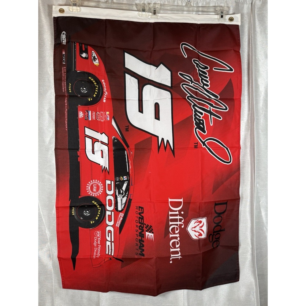 Casey Atwood NASCAR Dodge 19 Flag/‎ Banner